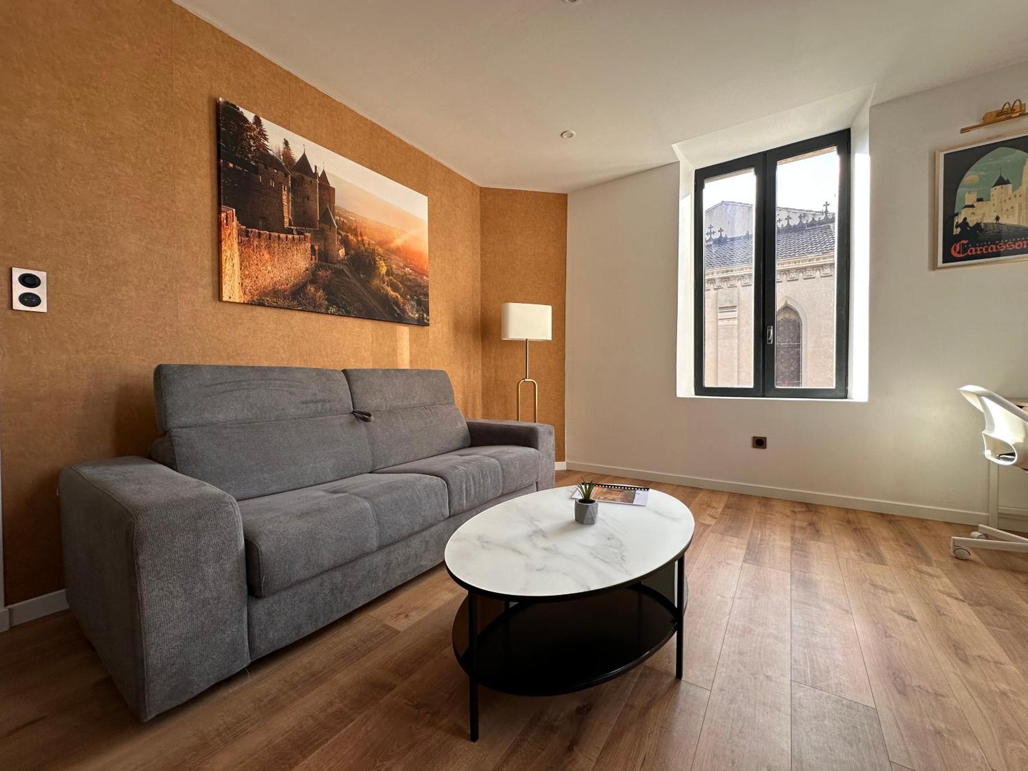 Les Appartements Du Palais การ์กาซอน ภายนอก รูปภาพ